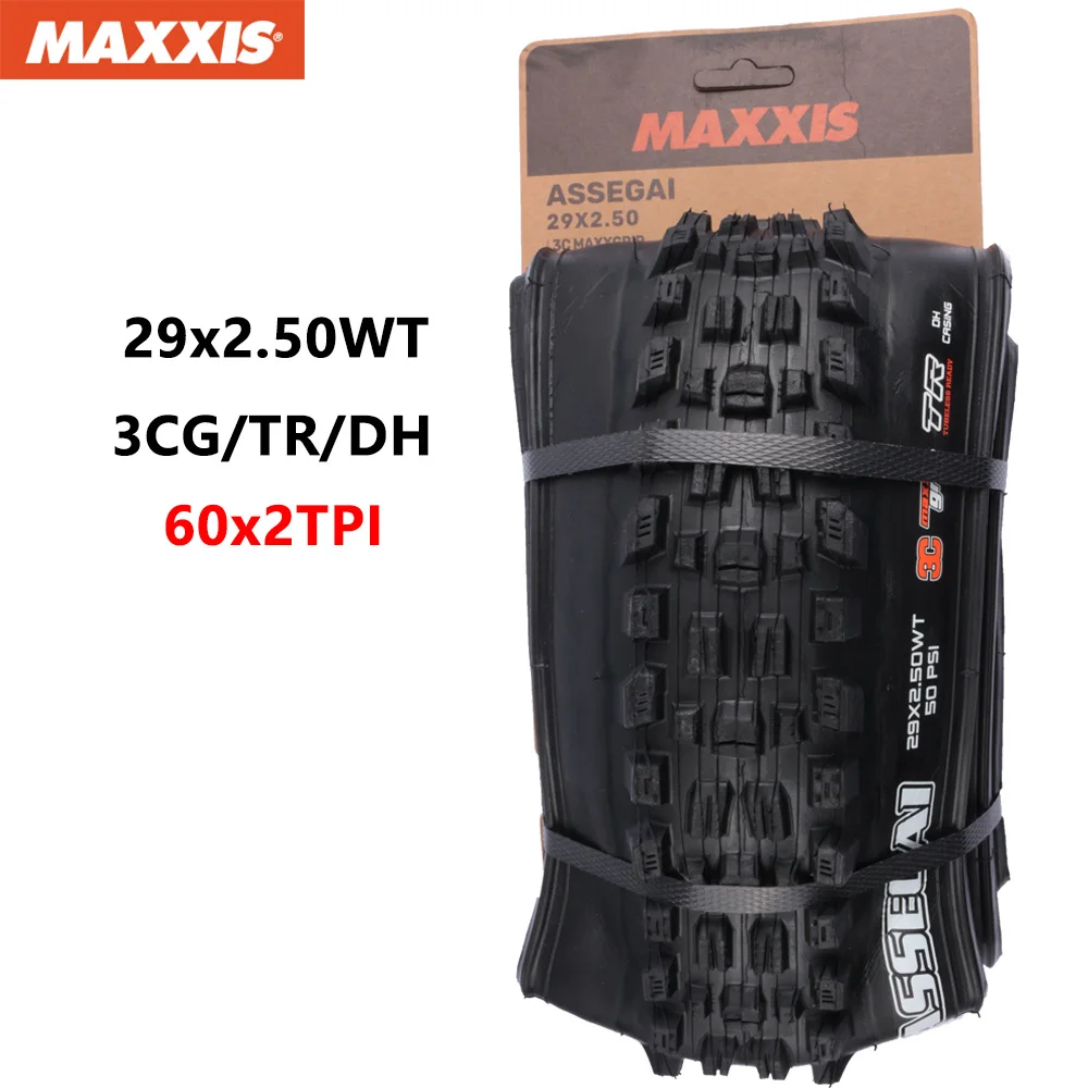 MAXXIS ASSEGAI Original TUBELESS READY EXO Anti Puncture Bicycle