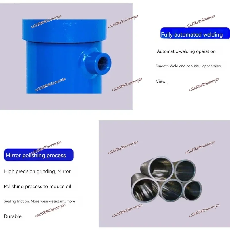 

Hydraulic cylinder flange hydraulic cylinder hydraulic oil top packing machine chopping machine accessories complete set