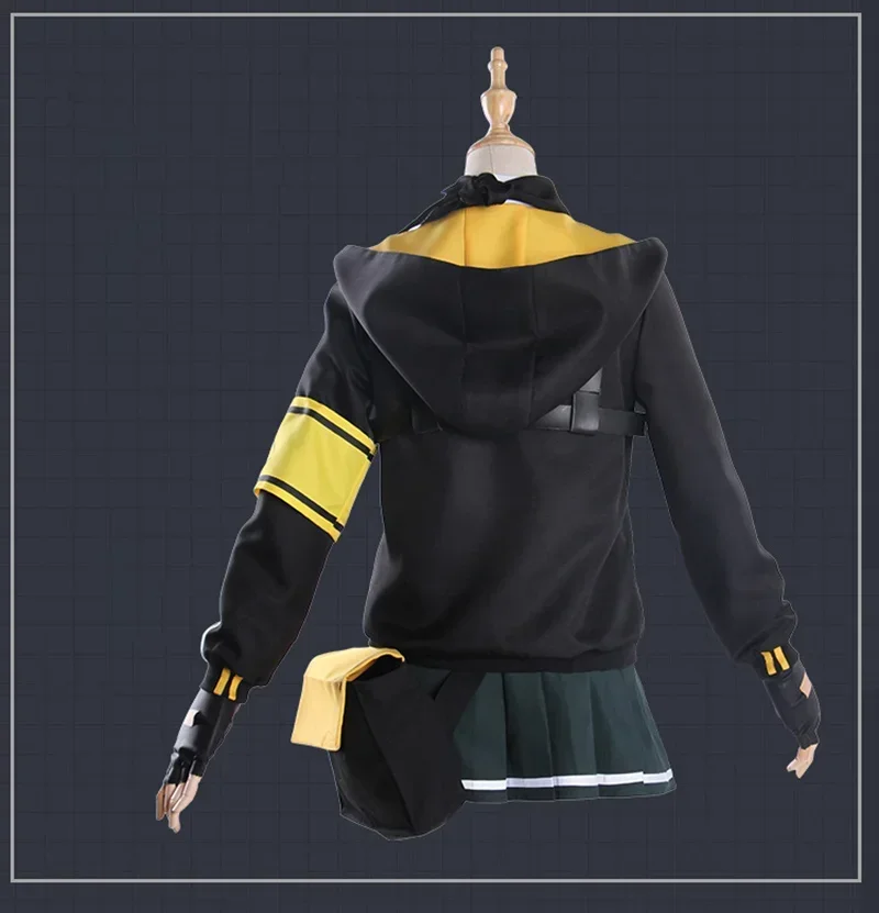 New Arrival Game Girls Frontline Ump9 Cosplay Costume Halloween Carnival Battle Unifroms High School Outfit Full Set Custom Made