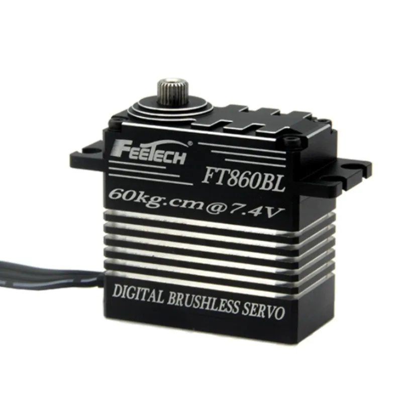High Speed 180 Degree RC IP66 Waterproof RC Car Rudder Helicopter Servo HV Brushless 60Kg.cm 70Kg.cm High Torque Steel Plastic