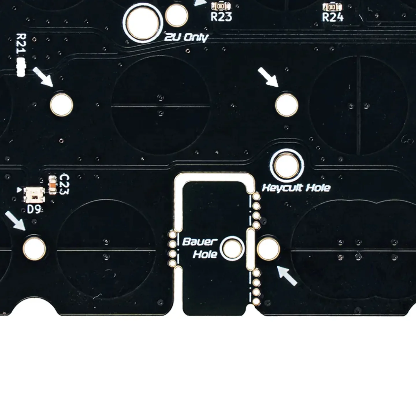Cipulot EC60X-SE 60% Hot-Swap EC PCB for QMK/VIA