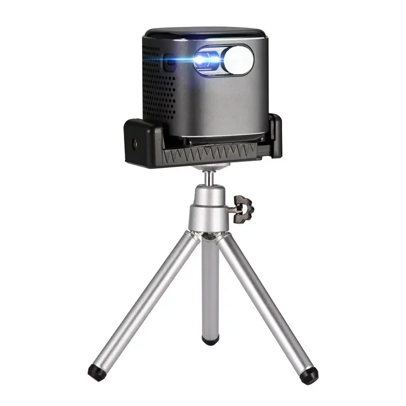 XMSJ Best Portable Movie Colable HD14 DLP Mini Projector Support 1080P Portable Home Video Projector Outdoor Built-in Battery