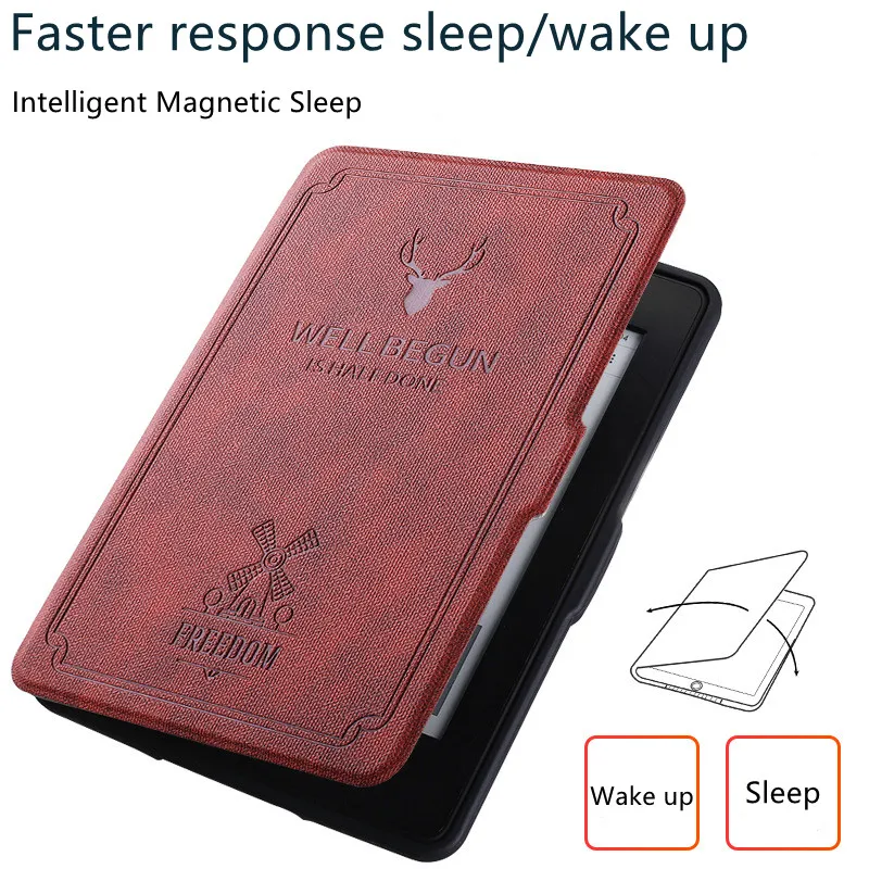 Magnetic Smart Case For Kindle Paperwhite 5 11th 6.8 Inch Auto Sleep Cover For Kindle 11th 2022 Case 6 inch for Paperwhite 4/3/2