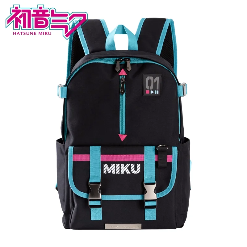 

Рюкзак Hatsune Miku Oxford, уличная сумка для кемпинга, большой вместительный дорожный рюкзак, студенческая сумка для хранения компьютера, праздничные подарки