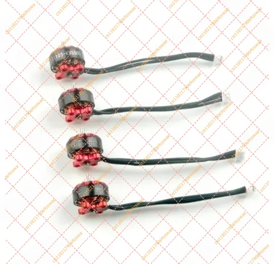 4Pcs 1103 Brushless Motor 7000KV/8000KV/11000KV, 1.5mm Shaft Micro FPV Drone Motor