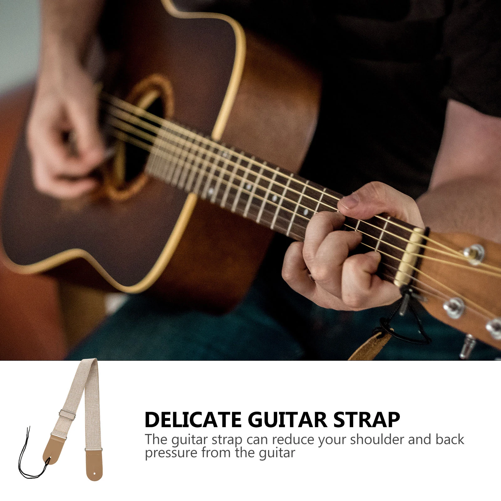 

Guitar Strap Creative Durable Belt Guitars Aldult Shoulder Bass Straps Electric Gift