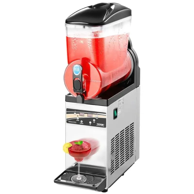 

15L Commercial Slushy Machine for Margaritas Smoothies Frozen Drinks Slushie Maker Drink Dispenser Appliance