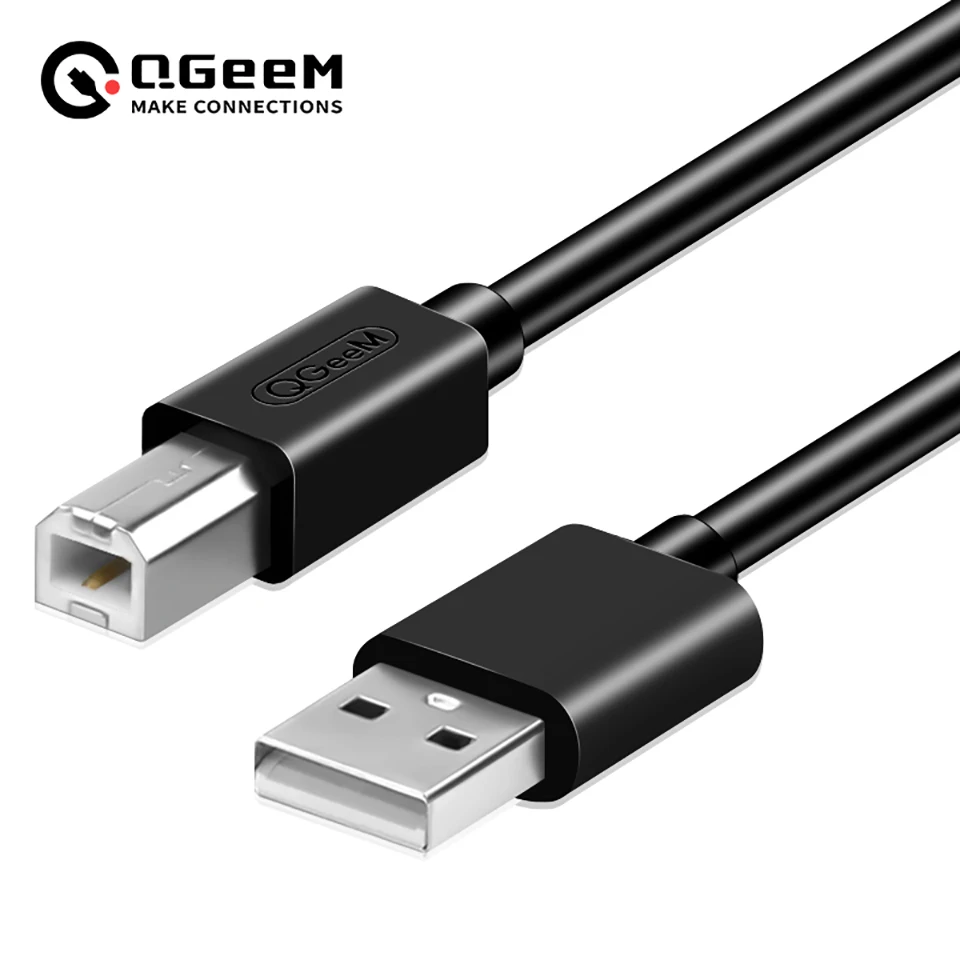 USB Cable for printer High Speed A to B Male to male usb Printer Cable data sync  for 3d label printer lenovo 1m 1.5m 2m 3m 5m