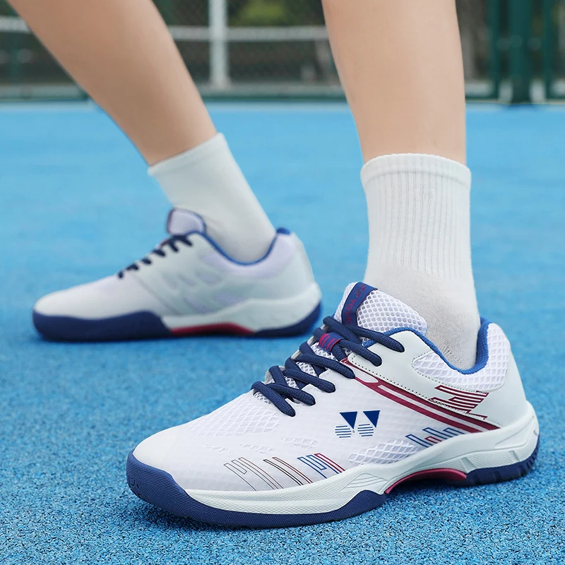 

New Tennis Shoes Sport Training Sneakers Non-slip Volleyball Shoes Running Shoes Men Women Breathable Badminton Shoe Size 35-45