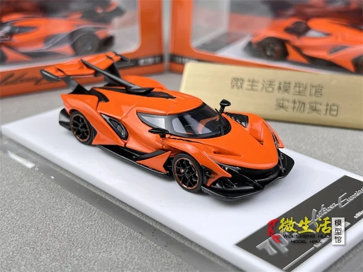

PEAKO * TOPART Model 1/64 Apollo IE Orange Toys Cars Model Classics Nostalgia Adult Gifts Souvenir Static Display