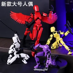 Large Size Lucky 13 Figure Toys Dummy 3D Printed Movable Shapeshift Robot Action Figuras DIY Mannequin Decompression Toys