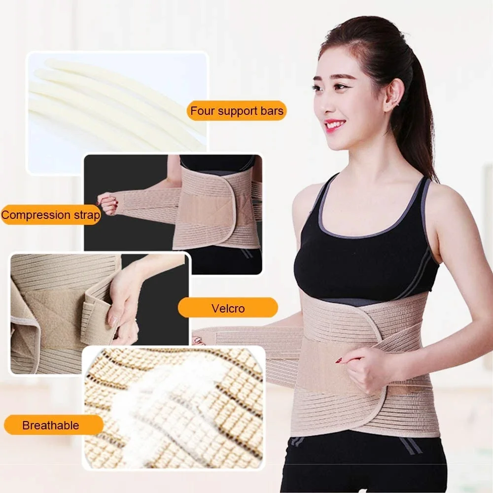 Adjustable Back Compression Brace Wrist Support Women Men Pain Relief Lower Back Brace Sciatica Lumbar Brace Belt Lifting