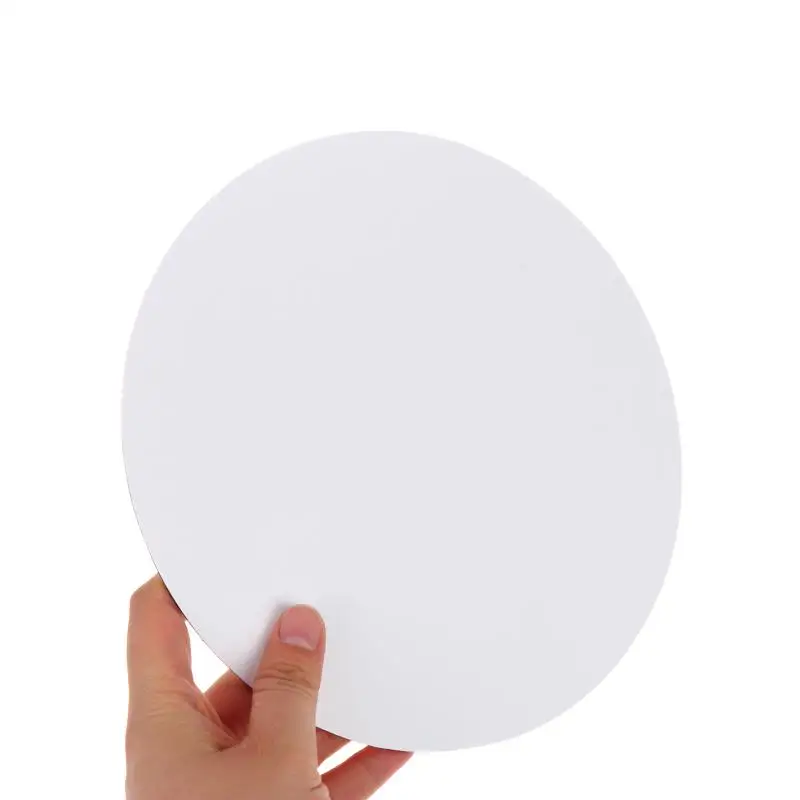 White 10pcs Round Cake Boards Professional Grade Paper Cake Drum Pans for Dessert Shops Birthday Wedding Party Supplies