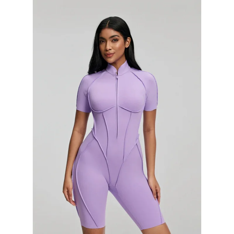 

Summer Running Jumpsuit Sportswear Woman Gym Compression Shirt Sweater Women Trends 2025 Sport Outfit For Woman Gymshark Femme