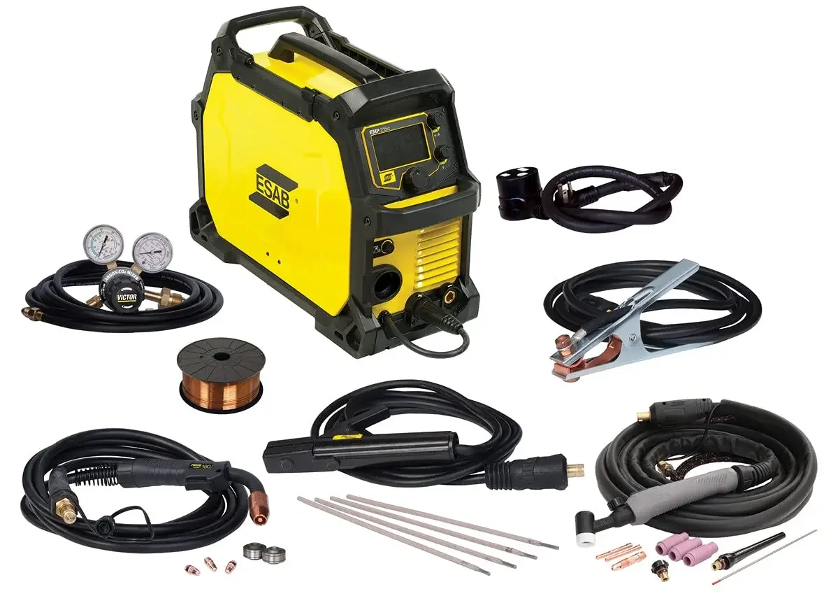 ESAB Rebel EMP 215ic Multi-Voltage MIG/Stick/TIG Welder- 120/230V 5-240A Output