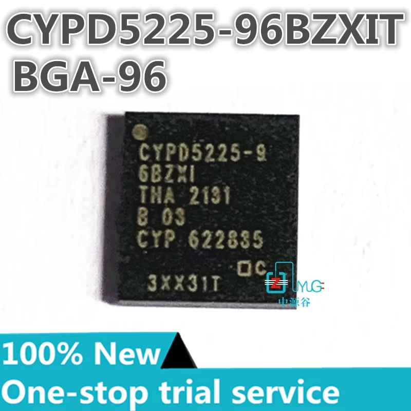1 قطعة ٪ الأسهم الجديدة CYPD5225-96BZXI CYPD5225-96BZXIT CYPD5225-9 6BZXIBGA BGA-96 USB تحويل رقاقة
