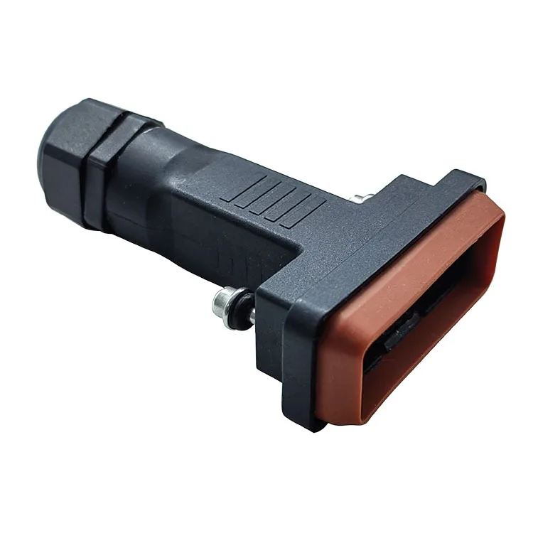 Imagem -02 - Conector Cabo à Prova Dip67 Água Escudo Ip67 Habitação para D-sub Pinos Linhas Db15 Linhas de Série Rs232 Conector 10 Peças Db9 Db15 2w2