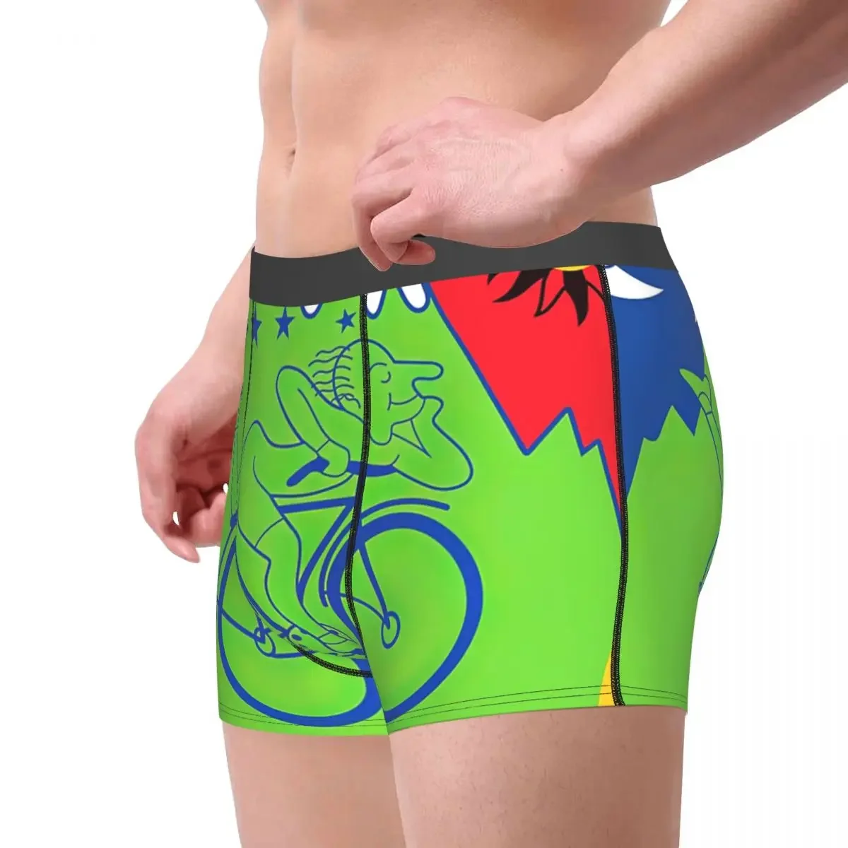 Albert Hoffman LSD Bicycle Day Underpants Breathbale Panties Male Underwear Print Shorts Boxer Briefs