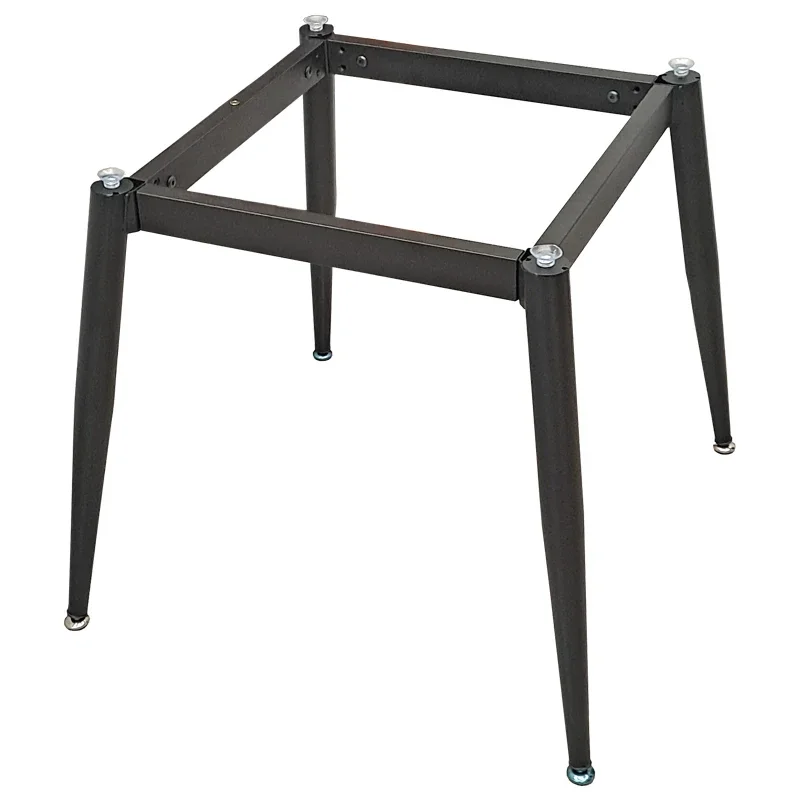 Round bracket side table coffee table shelf base, table leg tripod, rock slab frame, wrought iron glass coffee