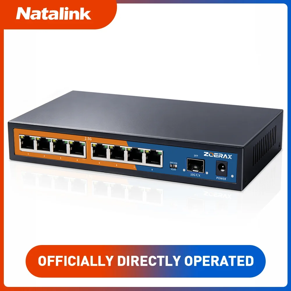 commutateur-reseau-natalink-a-8-ports-avec-liaison-montante-10g-sfp-isolation-vlan-a-une-touche-auto-mdi-mdix-plug-play-protection-contre-la-foudre-4kv