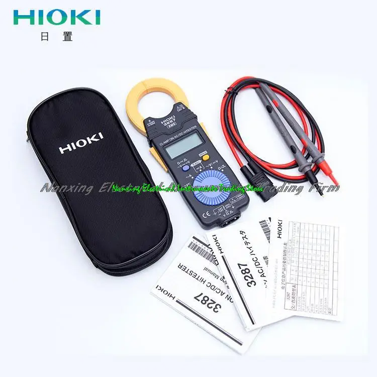 Chegada rápida HIOKI 3287 True RMS CLAMP ON HiTESTER 10A/100A AC/DC Pinça Medidor 600V