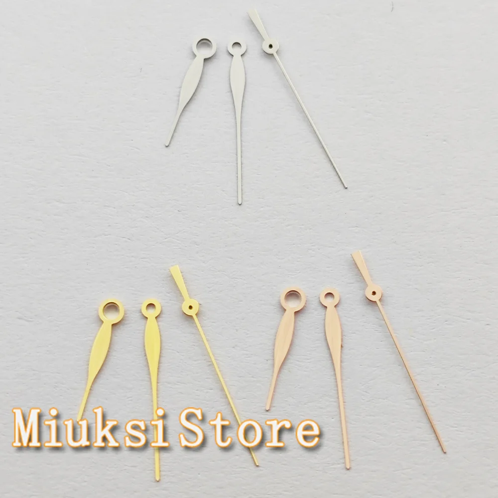 NH35 ساعة الأيدي الفضة/الذهب الوردي/الذهب ساعة الأيدي تناسب NH35 NH36 ساعة يد تعمل بالحركة اكسسوارات أجزاء