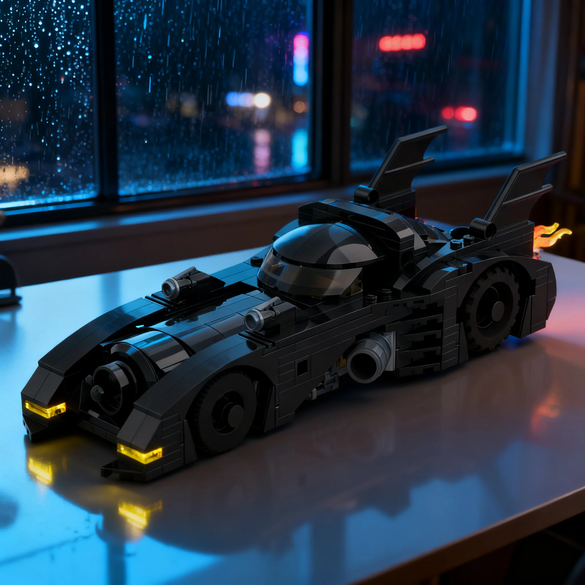 469pcs MOC Batmobiles MINI-fig Scale MINI Super Heroes DC Bat Model Building Blocks Creative Craft Assemble Education Brick