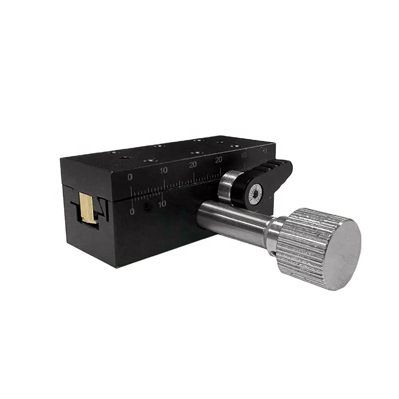 C&K Factory Price JD1-246P X Axis Manual Stage Dovetail Stage With Micrometer Heads For Other Test Instruments XY Stages