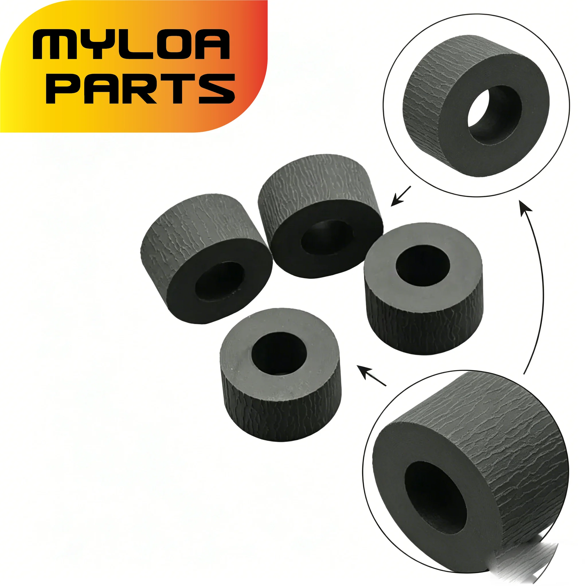 

Ролик подачи бумаги (подающий ролик) для OKI B6200 B6250 B6300 B6500 B710 B720 B730, для XEROX 4500 4510 7100 B400 B405 6125 6130 3615 3655