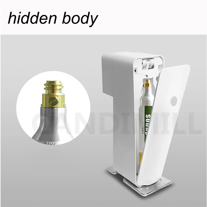 كانديميل صانع الصودا آلة فقاعة المياه المنزلية التجارية المشروبات الغازية صنع أدوات DIY آلة الشراب