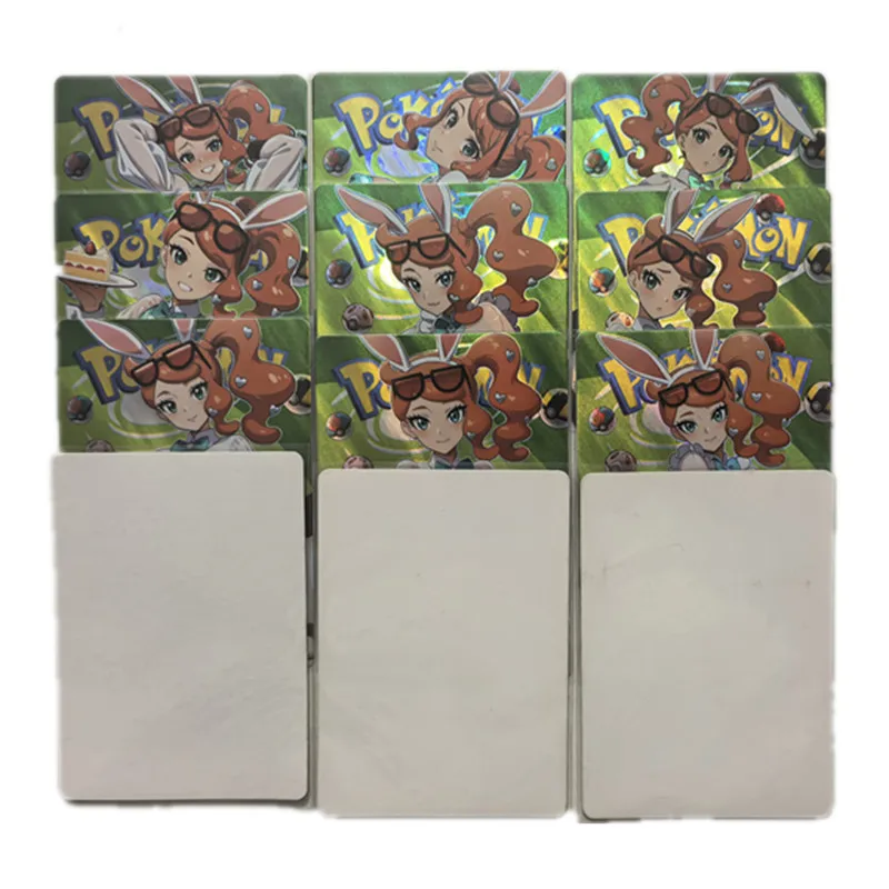 9pcs/set Sexy Card Anime Pokémon Sword and Shield Sonia Goddess Adult Toy 18+ ACG Pokémon Ball Gift Comic Game Collection Card view 2