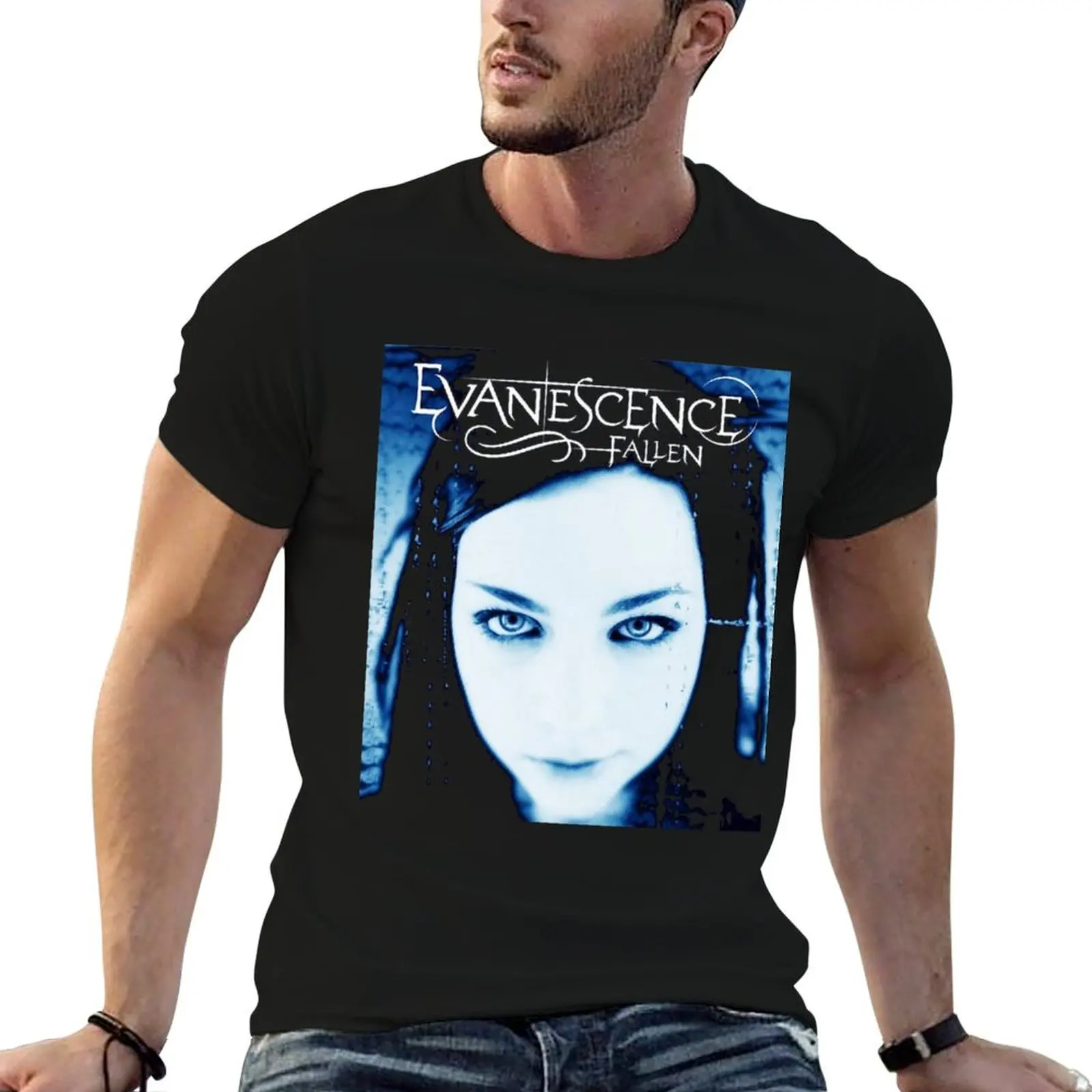 

RUDOLF02 Evanescence Tour 2016 T-Shirt t shirts for man graphic vintage man t shirt cotton T-Shirt
