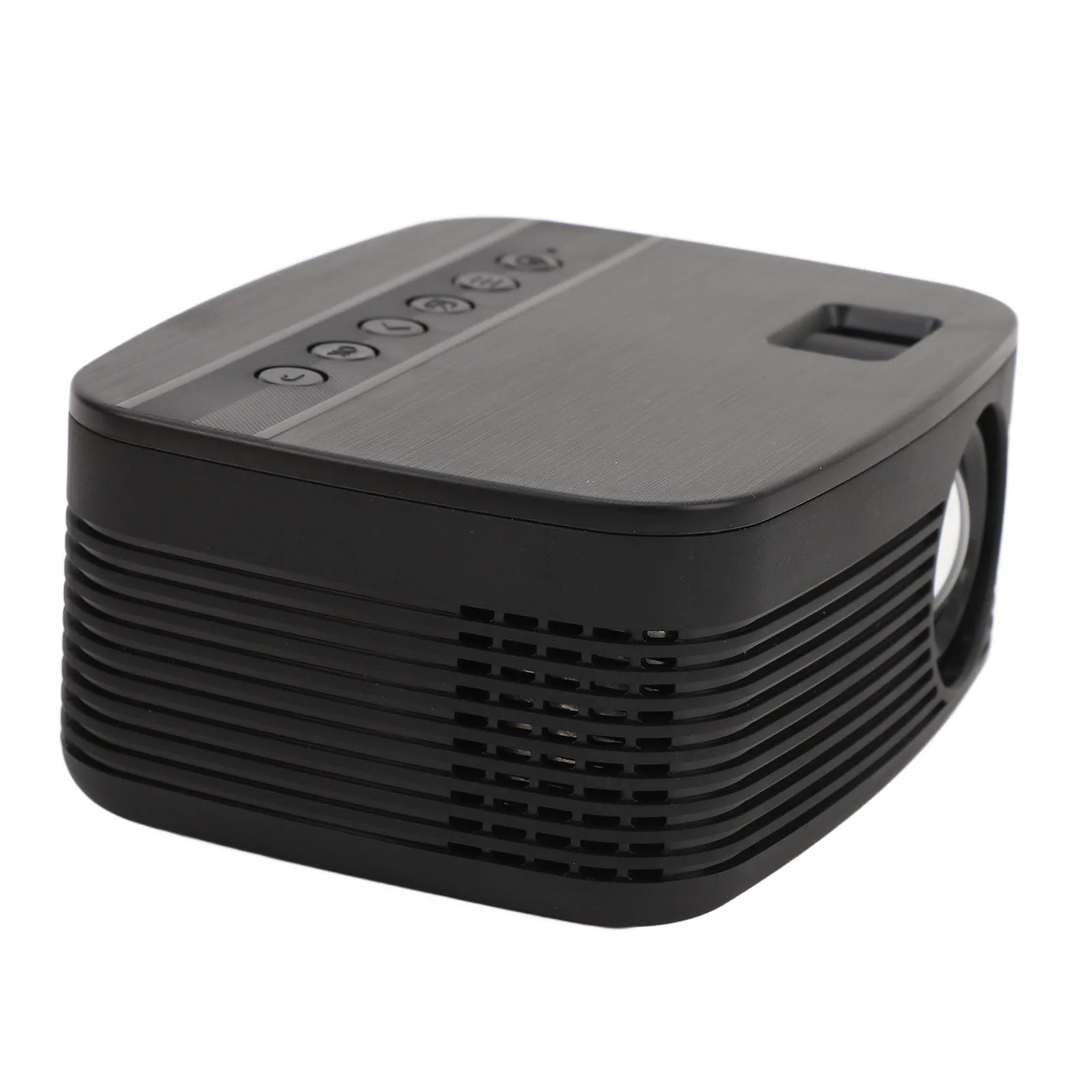 جهاز عرض الفيلم اللاسلكي 1080P HD العارض 4 قناة مصباح ليد المزدوج HiFi مكبرات صوت ستيريو 16 إلى 110 بوصة قابل للتعديل للداخلية