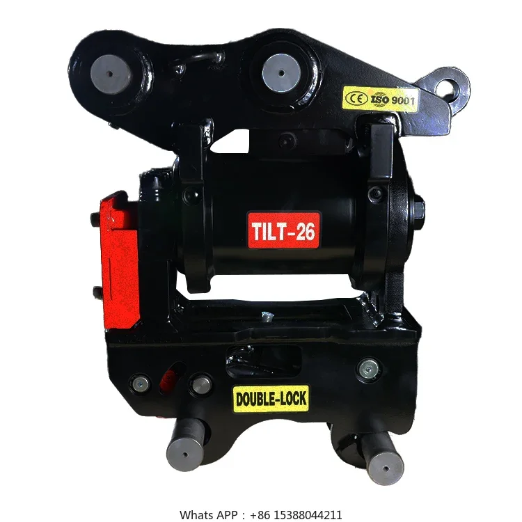 DAMAI Double Safety Lock Tilt Quick Coupler Rotary Tilt Quick Hitch In Australia