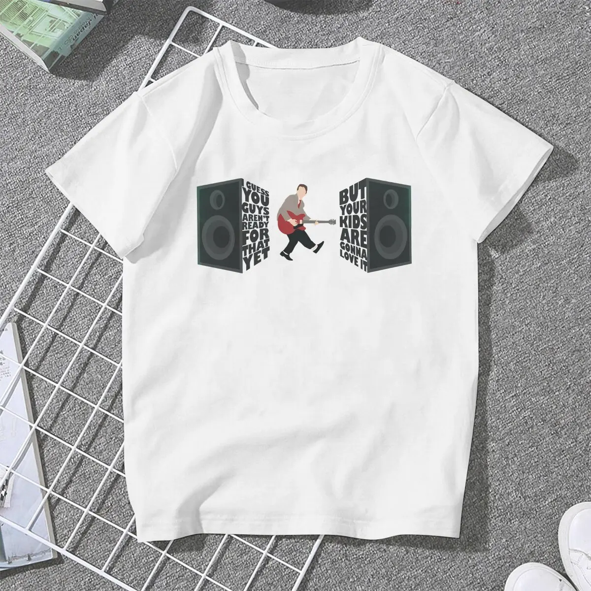 Marty B. Goode Essential Movie Back To The Future Women T Shirt Fibre Fashion Crewneck Polyester TShirt