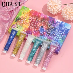 Festival Body Glitter Gel Face Eye Glitter Eyeshadow Holographic Cosmetic Laser Powder Chunky Nails Hair Glitter Bar Makeup Sets