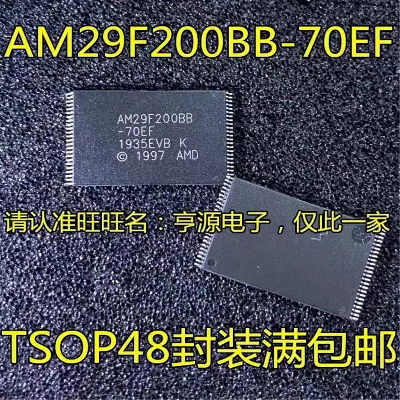 1-10PCS AM29F200BB-70EF AM29F200BB TSOP48