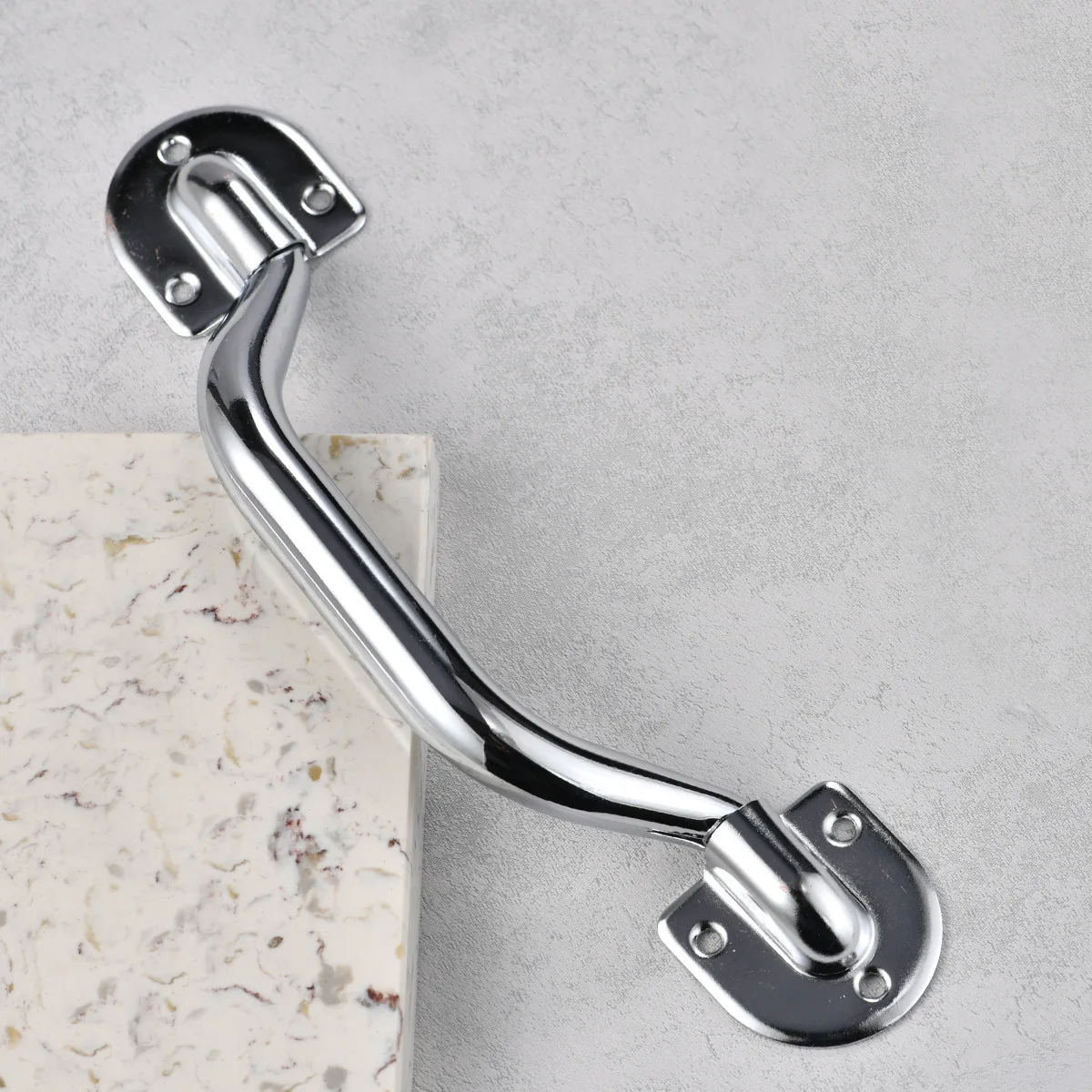 Luggage Hardware Accessories Arm Plastic Handle Chrome Handle Gift Box Toolbox Plastic Handle Foot Iron