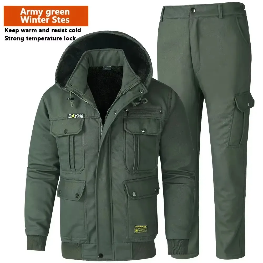 2025-ensembles-pour-hommes-chauds-vestes-et-pantalons-d'hiver-epaissir-doublure-en-peluche-chaude-doudoune-pantalons-d'exterieur-coupe-vent-escalade-ski-2-pieces