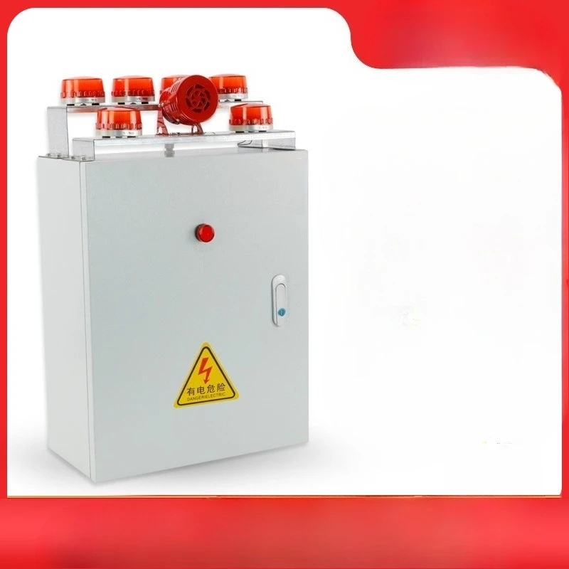 Multi-channel touchpoint signal switch input sound and light alarm, voice factory school speaker