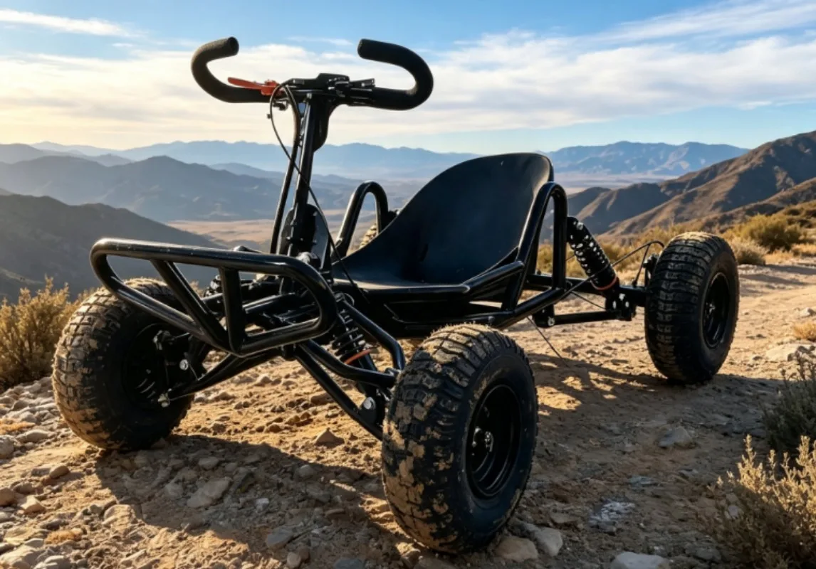 2-Stroke Four Wheel All Terrain Vehicle Off-Road Drift Go Kart Mountain Cross-Country Driving Equipment
