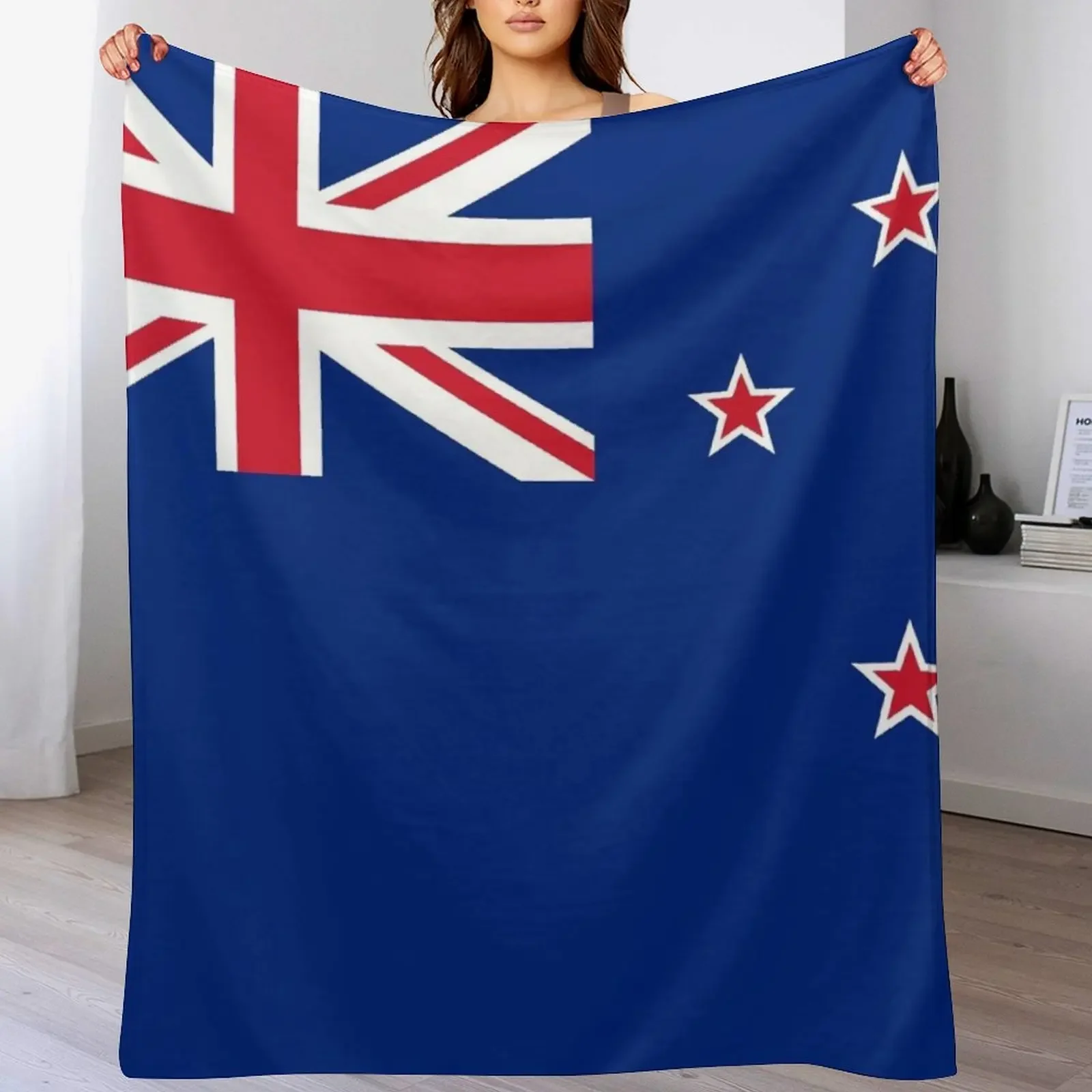 

New Zealand Flag Throw Blanket Bed linens Thin Flannel Fabric Kid'S Blankets
