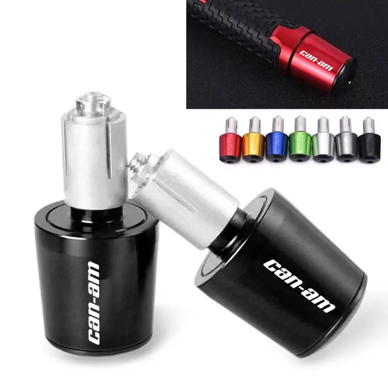 مقابض مقود الدراجة النارية تنتهي مقابض مقود الدراجة لـ Can Am Outlander 1000 Ryker 900 Renegade 800 Canam Maverick X3 Spyder