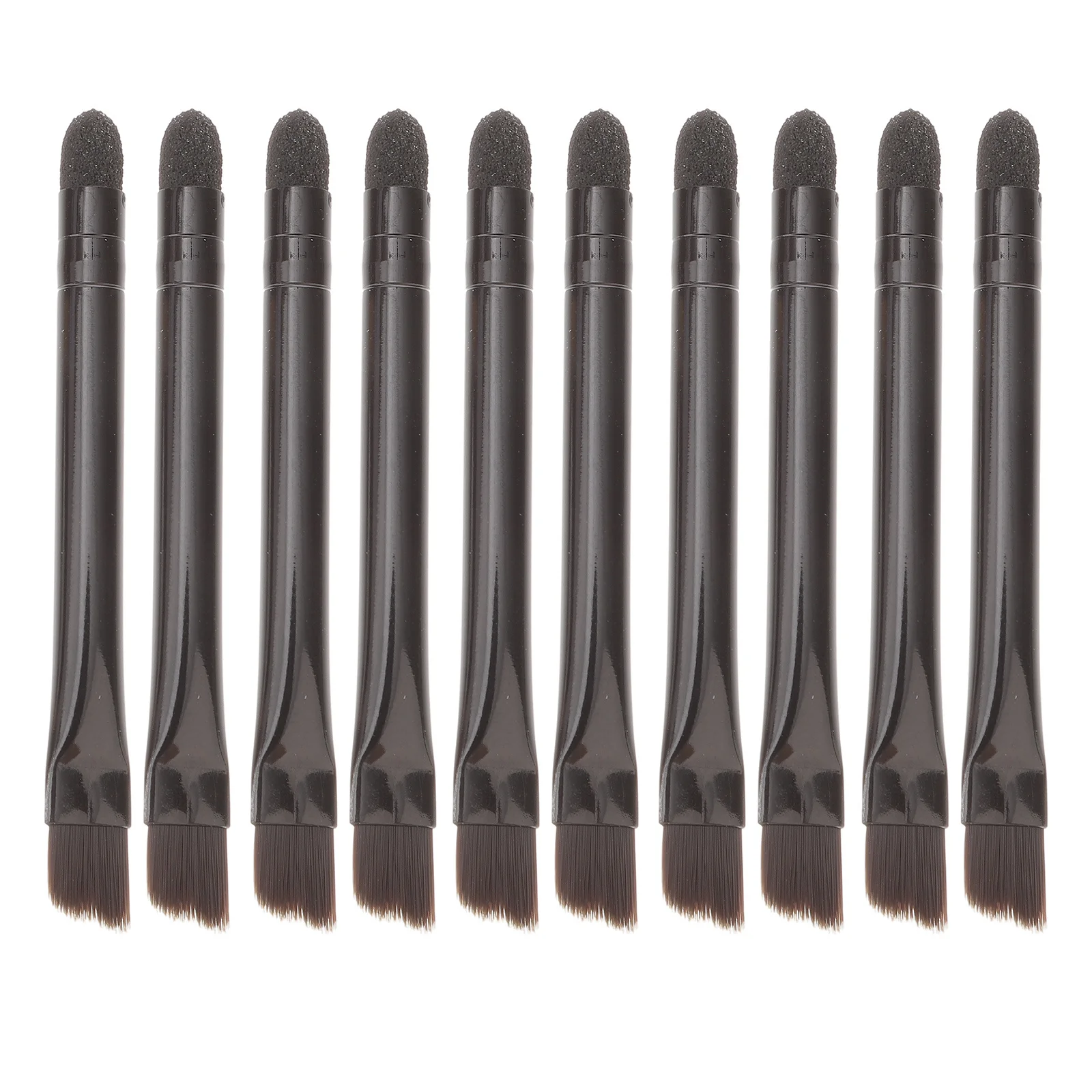

10Pcs Double-Ended Eyeshadow Brushes Makeup Kit Smooth Handle Professional Use Eye Shadow Makeup Brush Brush
