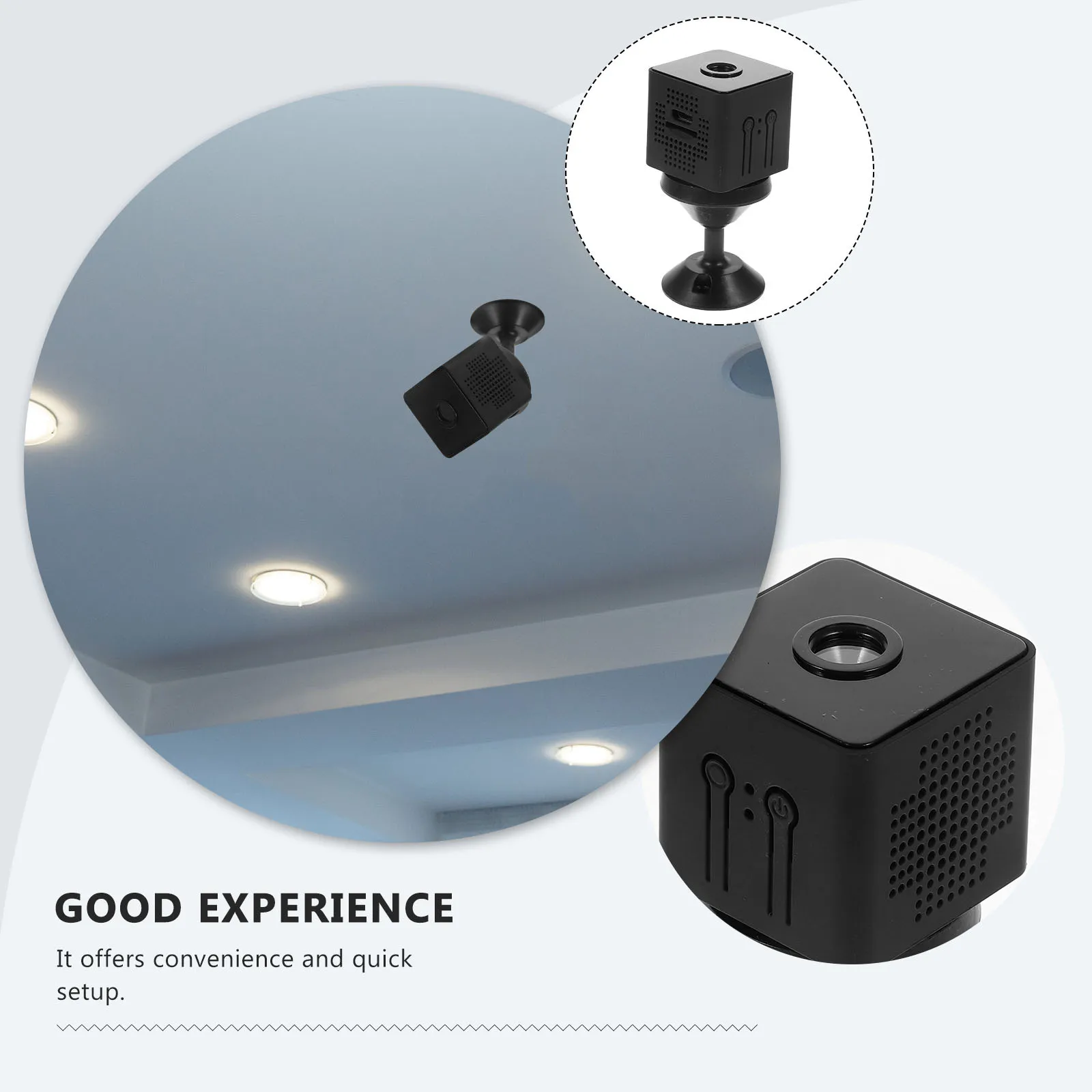 

Security Camera 1080P Hd with Motion Indoor Ip Camera for Home Surveillance Compact Portable Night Vision