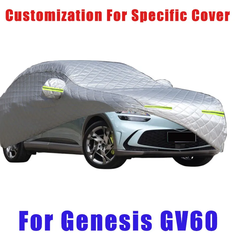 For Genesis GV60 Hail prevention cover auto rain protection, scratch protection, paint peeling protection, car Snow prevention