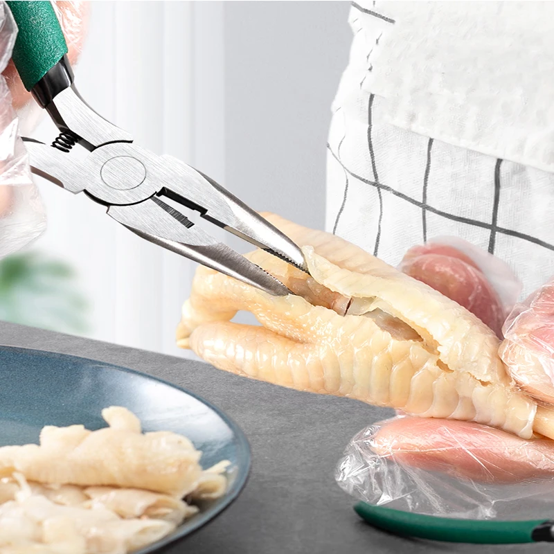

Chicken Feet Boneless Pliers Bone Shaving Scissors Clip Boneless Chicken Duck Goose Claw Boning Knife Bone