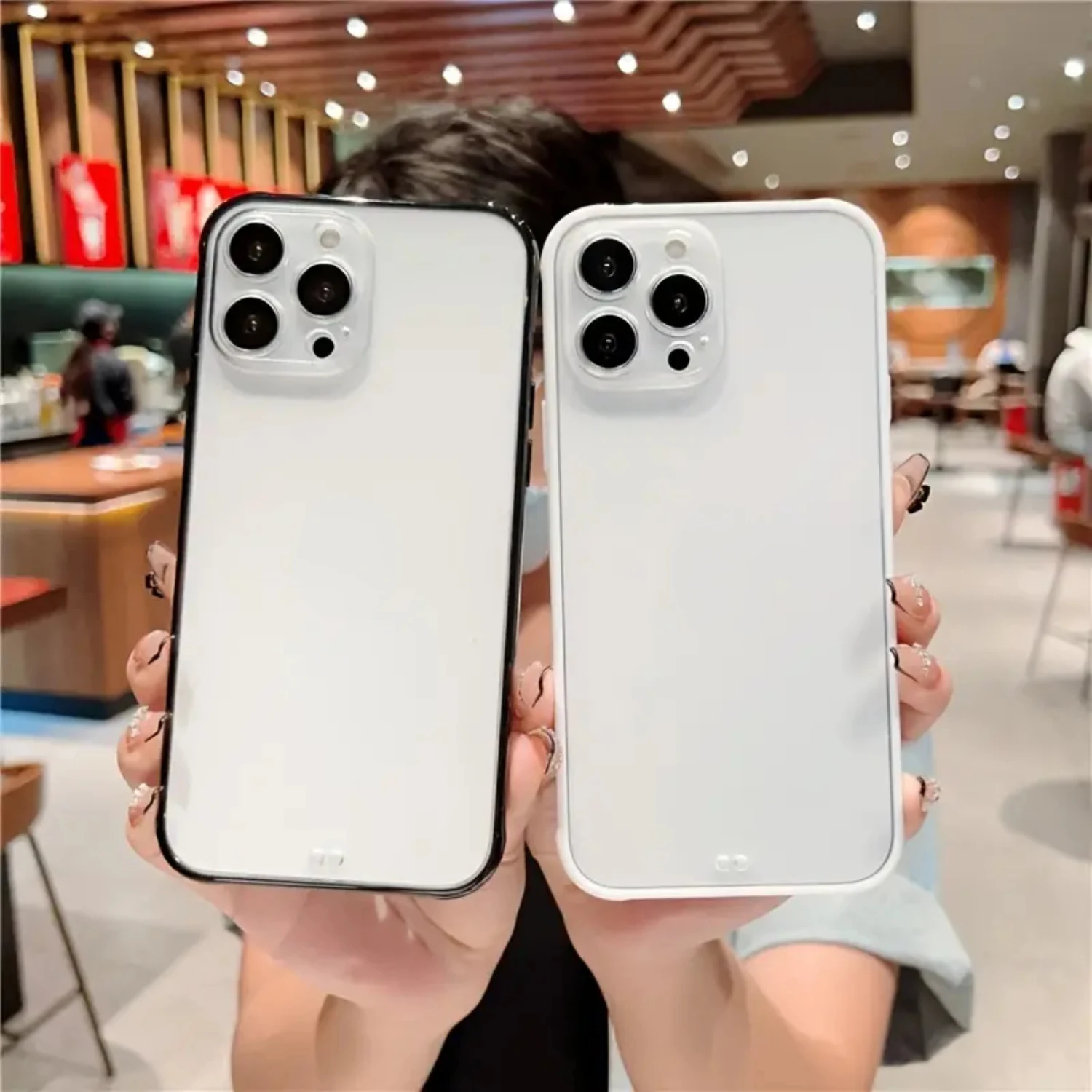 Frosted Transparent Shockproof Anti-Fingerprint Camera Lens Film Phone Case for iPhone 11/11 Pro/11 Pro Max, 12/12 Pro/12 Pro Ma