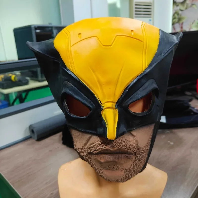 Maska lateksowa Deadpool 3 Wolverine, couvre-chef cosPVC, jeu de rôle d'Halloween, accessoires de film et de télévision