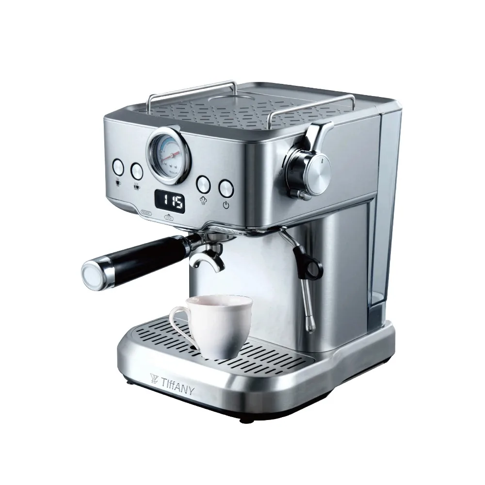 Coffee Espresso Machines 20bar Smart Prostainless Steelrcial Coffe Makers Stainless Steel New Electric Eco-friendly Garage 2L